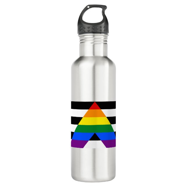 Alleinstolz Edelstahlflasche (Vorderseite)