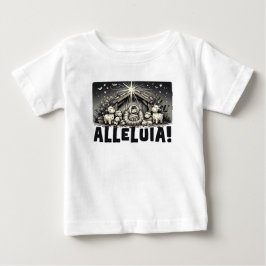 Alleluia!: Joy of the Nativity Baby T-shirt