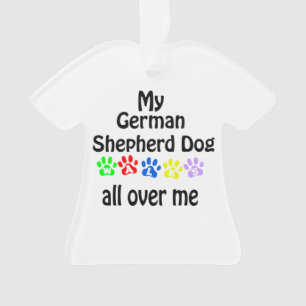 Allemand Berger Chien Marche Design