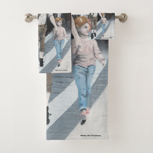 Allemand Elf Famille Shopping Imaginaire Art Servi (En situation)