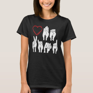 Allen amerikanischen Gebärdensprache ist Kind 1 T-Shirt