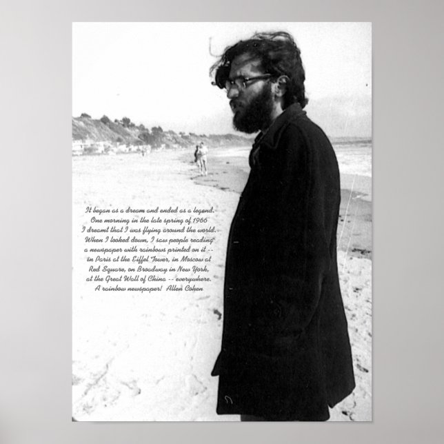 Allen Cohen J'ai eu une affiche de rêve (Devant)