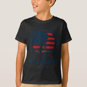 Allen, die gedient haben, zu ehren Danke Veterans T-Shirt