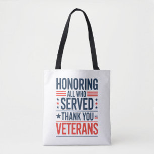 Allen, die gedient haben, zu Ehren. Danke Veterans Tasche