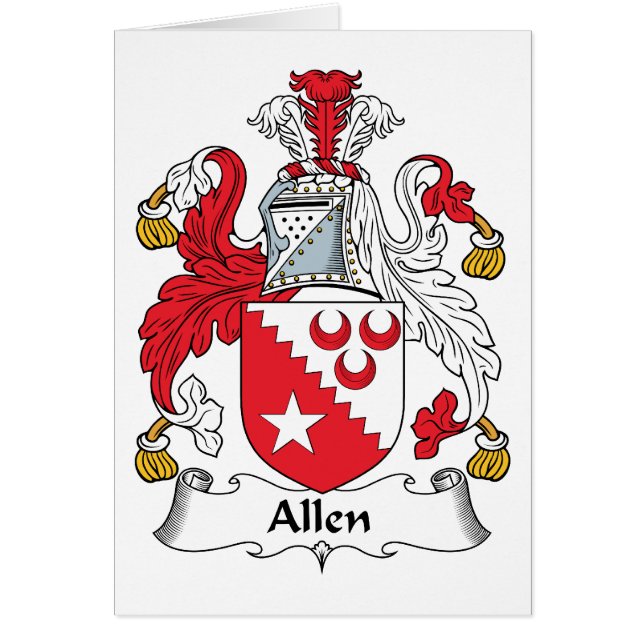 Allen-Familienwappen (Vorne)