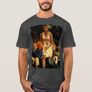 Allen Iverson Vintage-Design Basketball 3 T-Shirt
