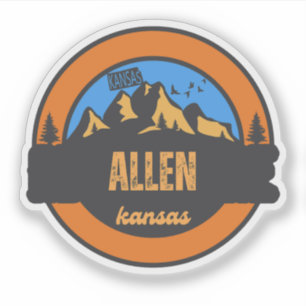Allen, Kansas Aufkleber