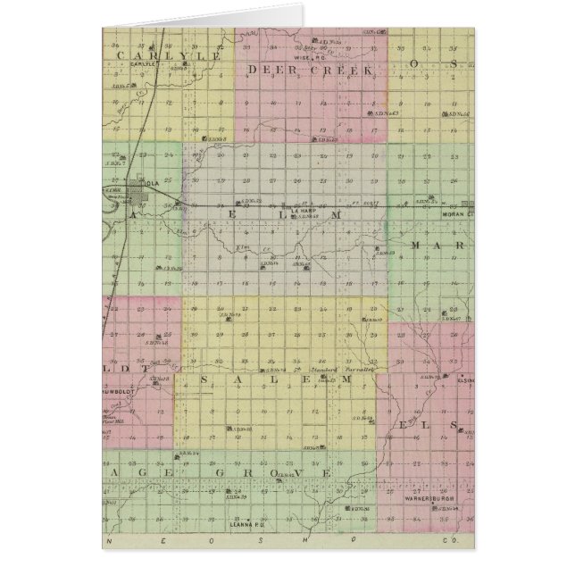 Allen Landkreis, Kansas (Vorne)