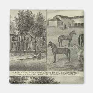 Allen Landkreis, Kansas 2 Magnet