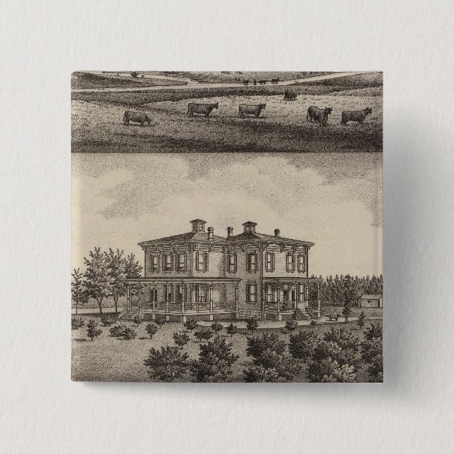 Allen Landkreis, Kansas Button (Vorderseite)