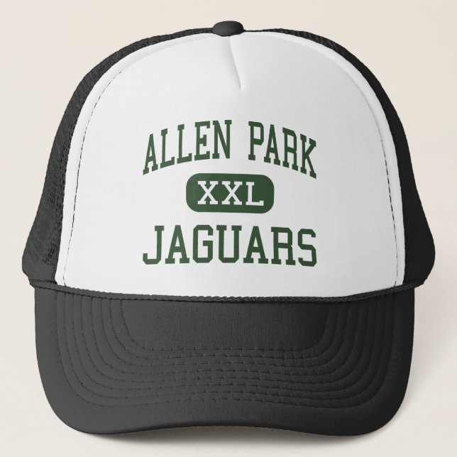 Allen-Park - Jaguare - hoch - Allen-Park Michigan Truckerkappe (Vorderseite)