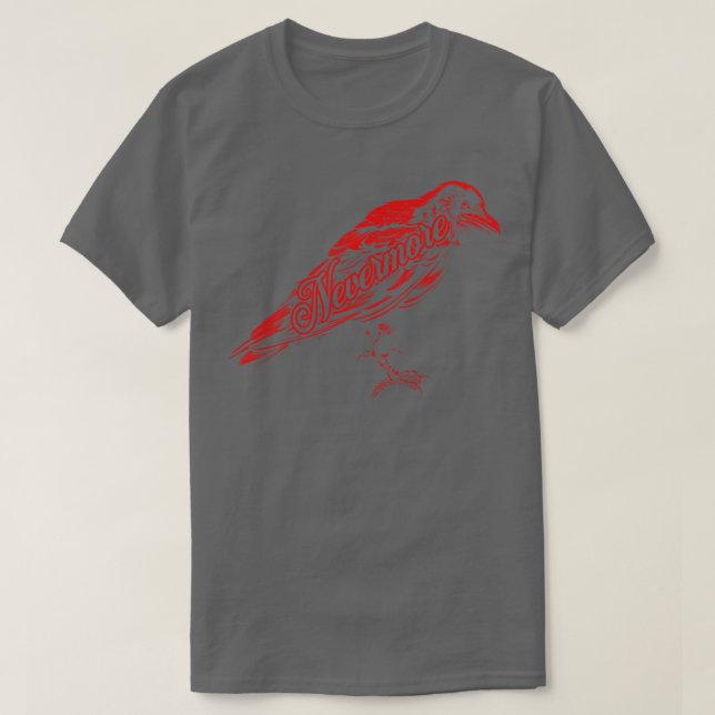 Allen Poe The Raven TShirt Allen Poe The Raven Dis (Design vorne)