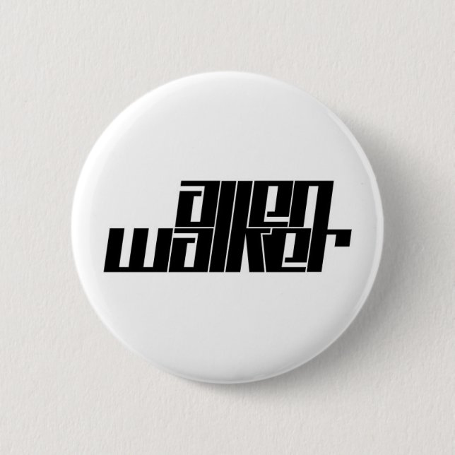 Allen-Wanderer-Knopf Button (Vorderseite)