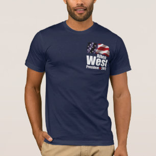 Allen West für Präsidenten 2012 T-Shirt