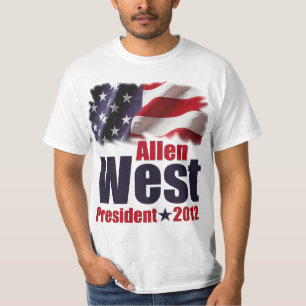 Allen West für Präsidenten 2012 T-Shirt