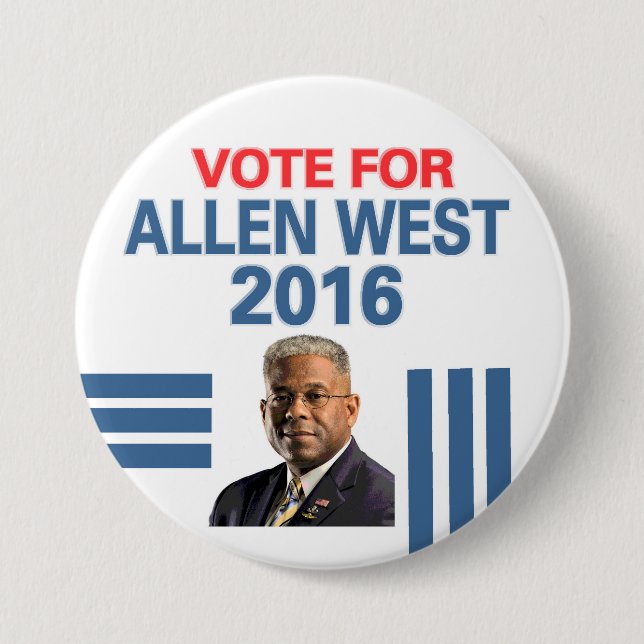 Allen West für Präsidenten 2016 Button (Vorderseite)