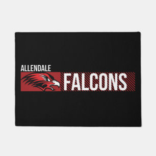 Allendale Falcons #5 Fußmatte