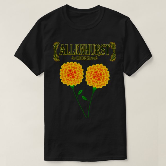 Allenhurst Georgia TShirt 1 (Design vorne)