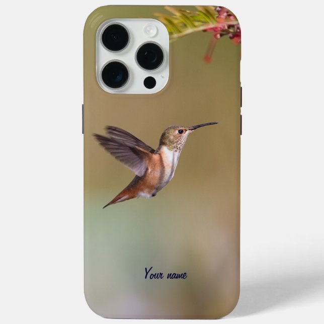 Allen's Hummingbird Case-Mate iPhone Hülle (Rückseite)