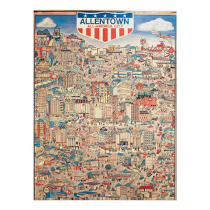 Allentown All-American City 1976 Poster