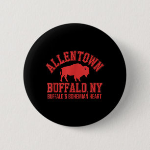 Allentown Buffalo NY Neighborhood Collegiate Button