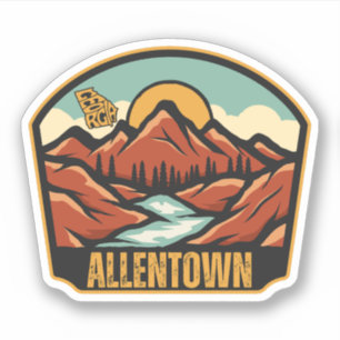Allentown, Georgien Aufkleber