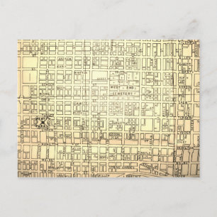 Allentown, PA Carte Vintage