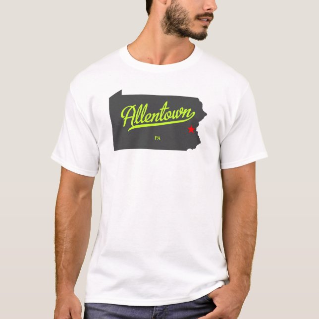 Allentown, PA T-Shirt (Vorderseite)