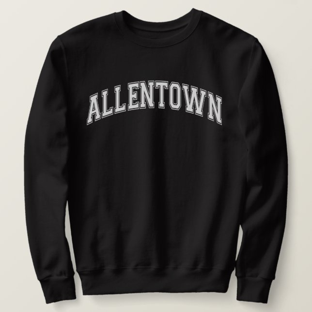 ALLENTOWN University Style America Uni Sweatshirt (Design vorne)