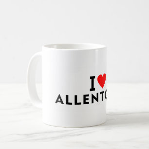 Allentown Vereinigte Staaten Amerika USA Liebe Sta Kaffeetasse