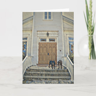 Aller à la carte de voeux normale de chapelle