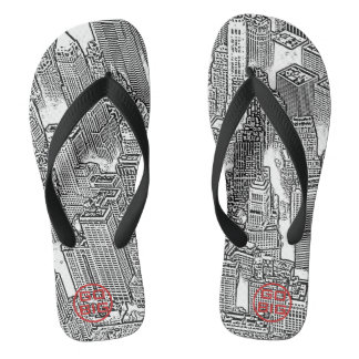 Aller à la volée des tongs Skyline