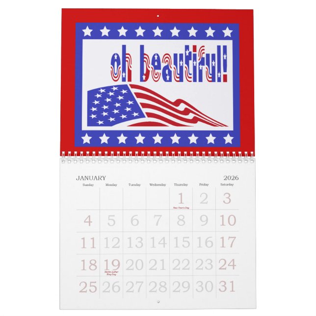 ALLER AMERIKANER 2013 Kalender (Jan 2026)