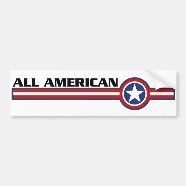 Aller amerikanische Autoaufkleber (Vorne)