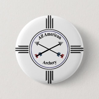 Aller amerikanische Bogenschießen-Knopf Button