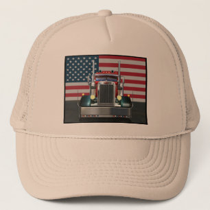 Aller amerikanische Peterbilt Fernlastfahrer-Hut Truckerkappe