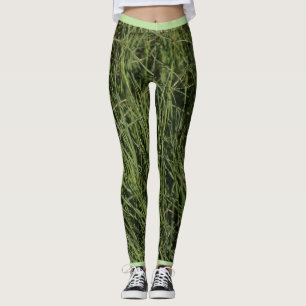 Aller au vert Leggings en herbe Équilibre de la na