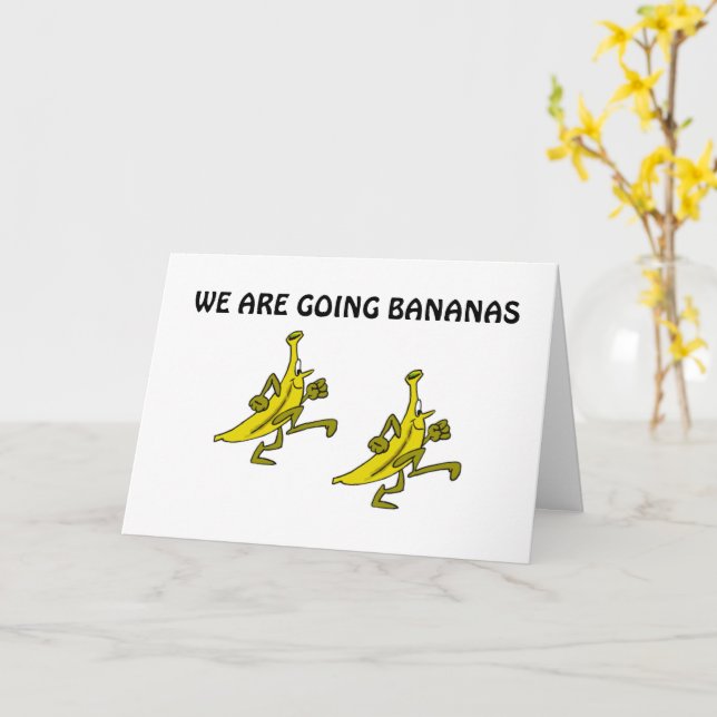 ALLER BANANES PARCE QUE VOUS TOURNEZ LA CARTE "50" (Fleur jaune)