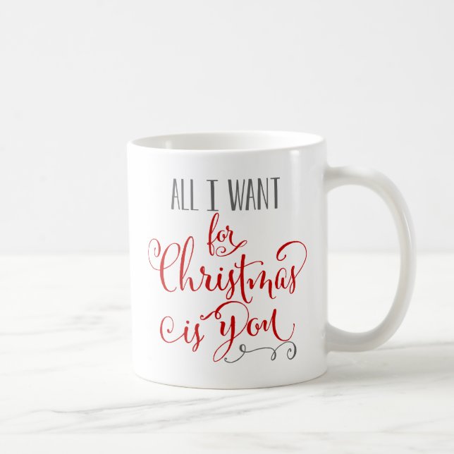 Aller, den ich für Weihnachten will, ist Sie Kaffeetasse (Rechts)