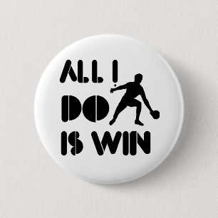 Aller, den ich tue, ist Gewinn an Klingeln pong Button