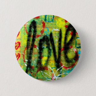 Aller es beginnt mit Liebe-Knopf Button