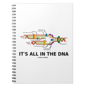 Aller es ist im Molekularbiologie-Spaß DNA Notizblock