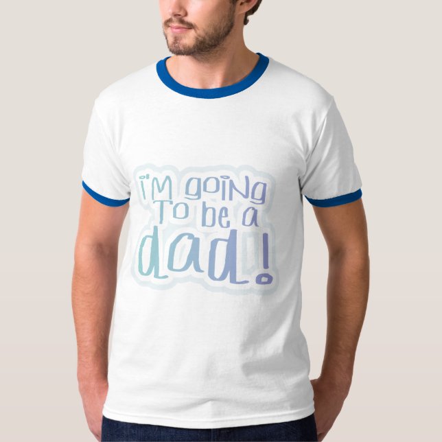 Aller être T-shirts et cadeaux d'un papa (Devant)