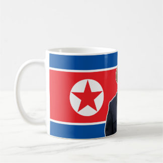 Aller fehlt sich gut lieber Führer Nordkoreas Kaffeetasse