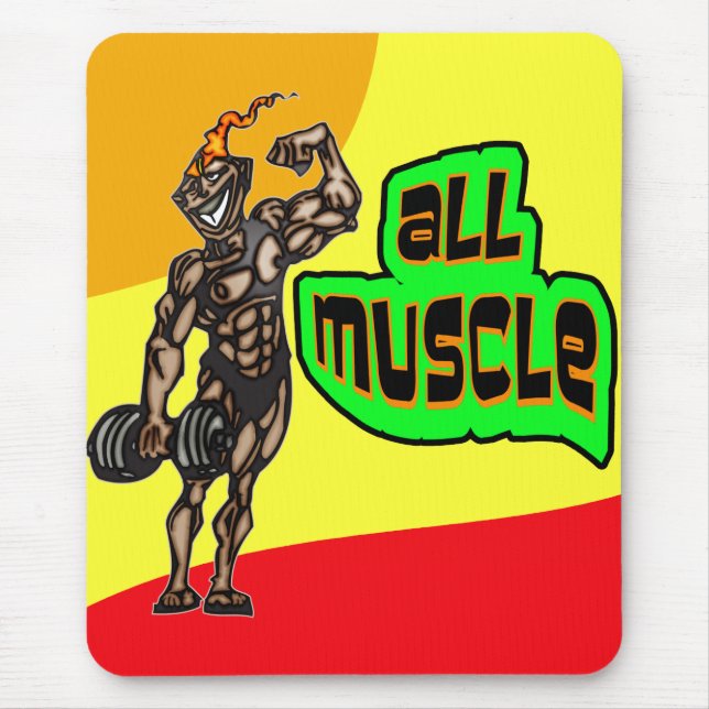 Aller Muskel Mousepad (Vorne)
