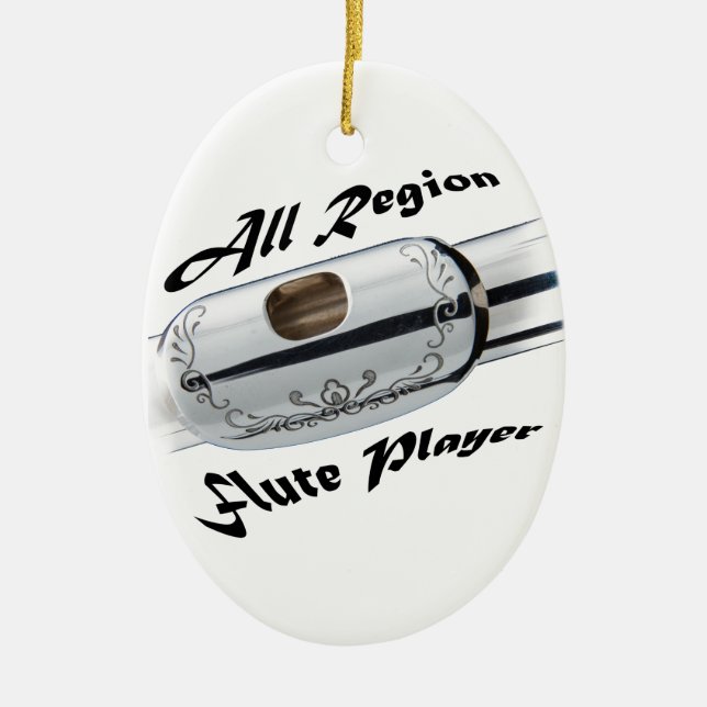 Aller Regions-Flötenspieler-Verzierungs-Schmuck Keramikornament (Vorne)