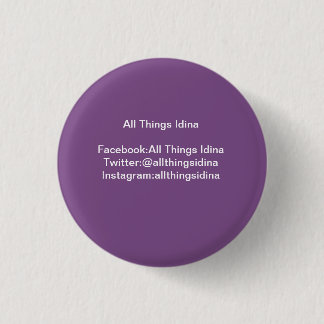 Aller Sachen Idina kleine lila Knopf Button