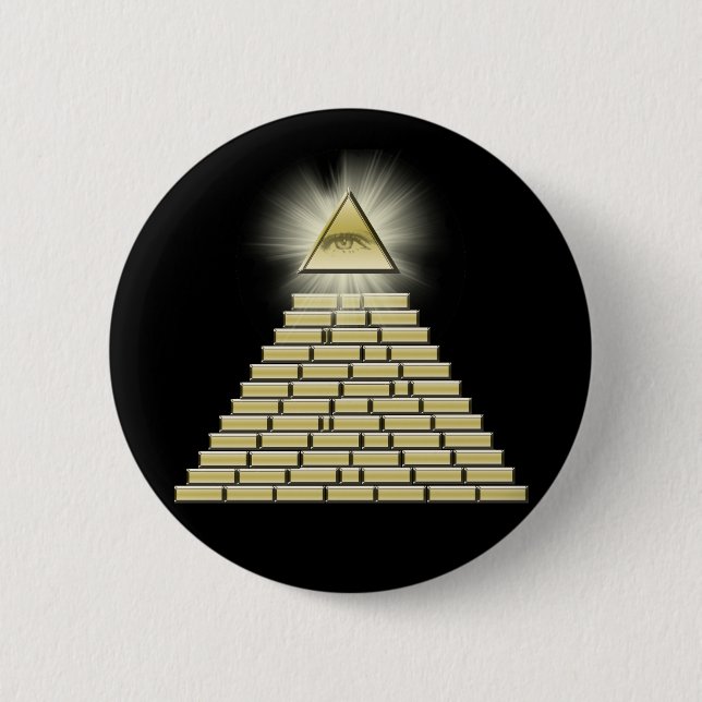 Aller sehende Augen-Knopf Button (Vorderseite)