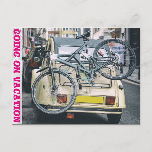 Aller Sur La Carte Postale De Vacances (Devant)