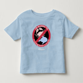 Allergie gegen Muschelallergie Personalisiert Kleinkind T-shirt